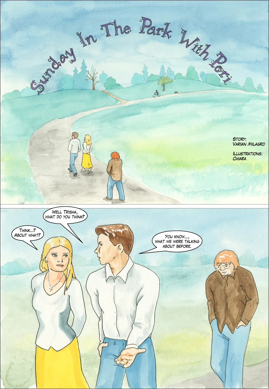 Sunday In The Park With Peri porno comics Cover