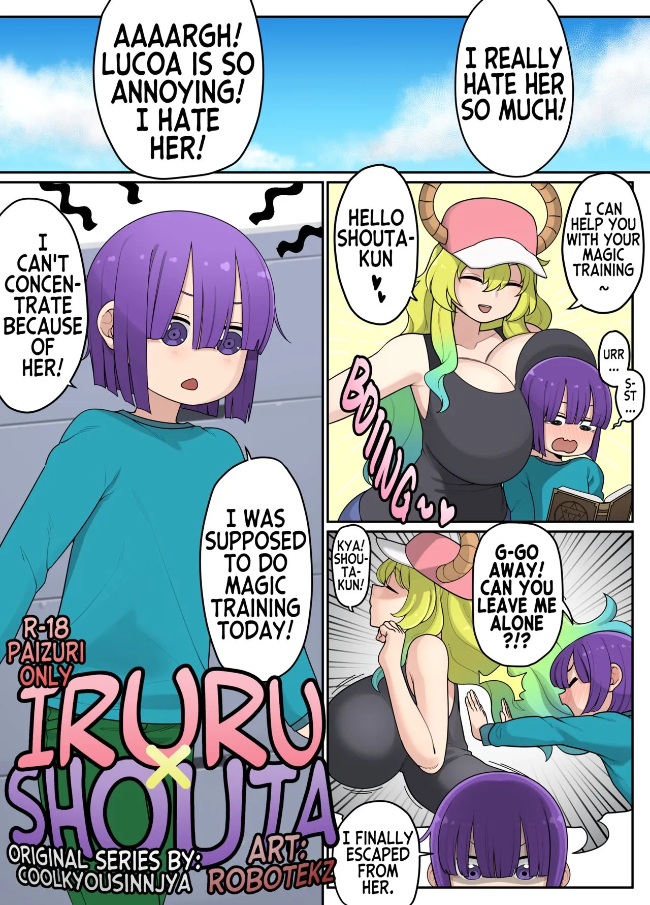 Iruru x Shouta porno comics