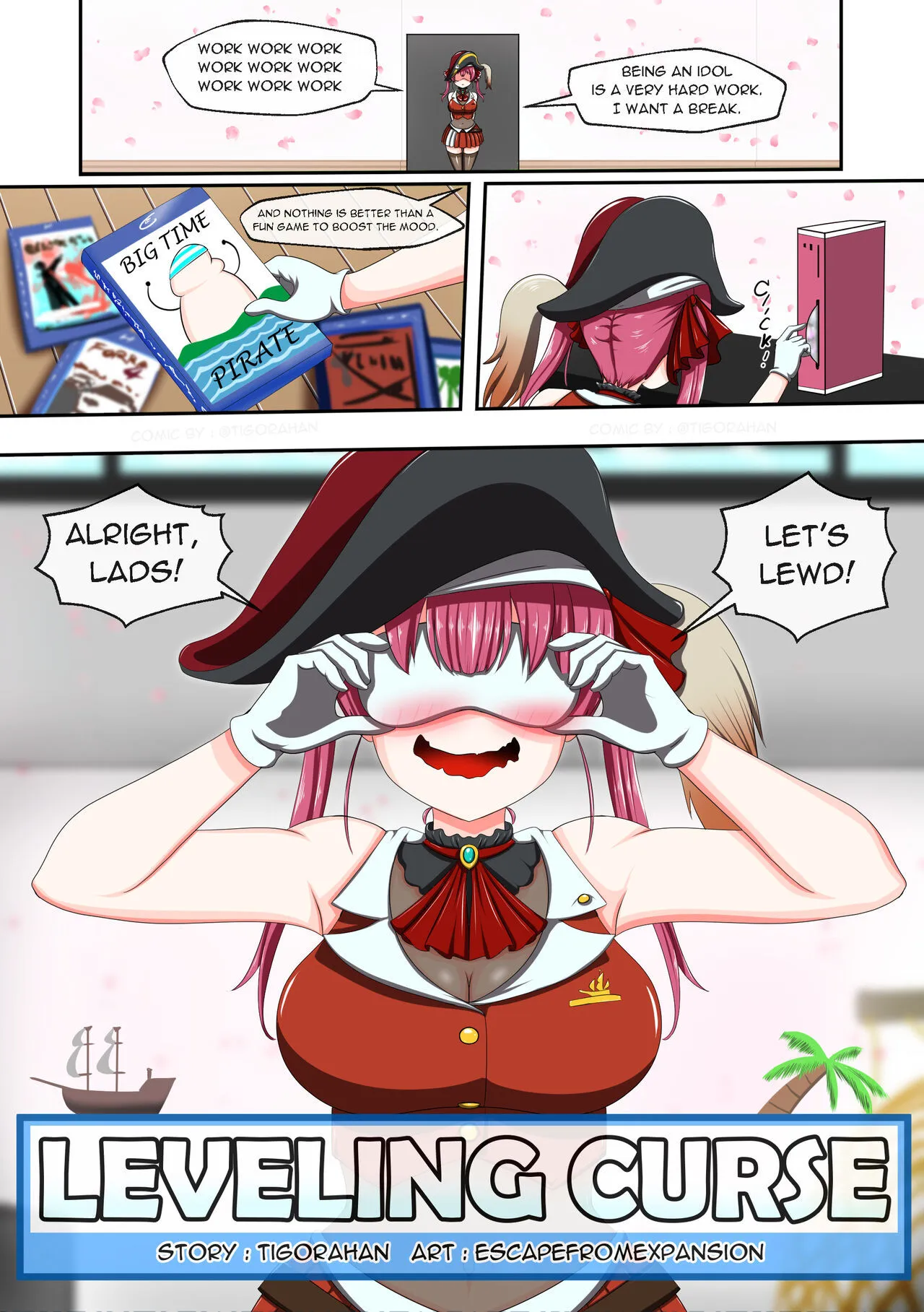 Leveling Curse porno comics