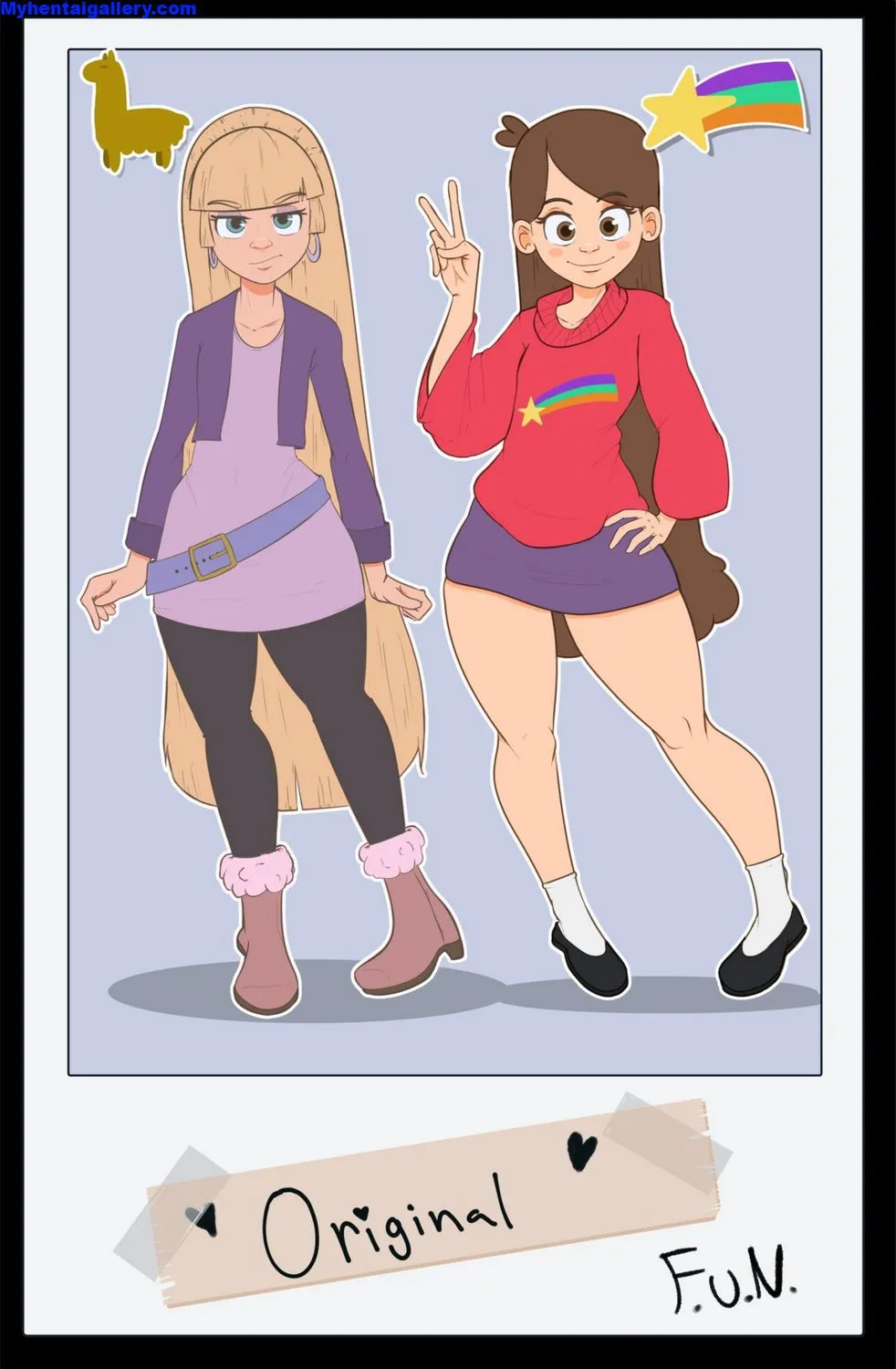 Mabel & Pacifica's Summer Scrapbook porno comics
