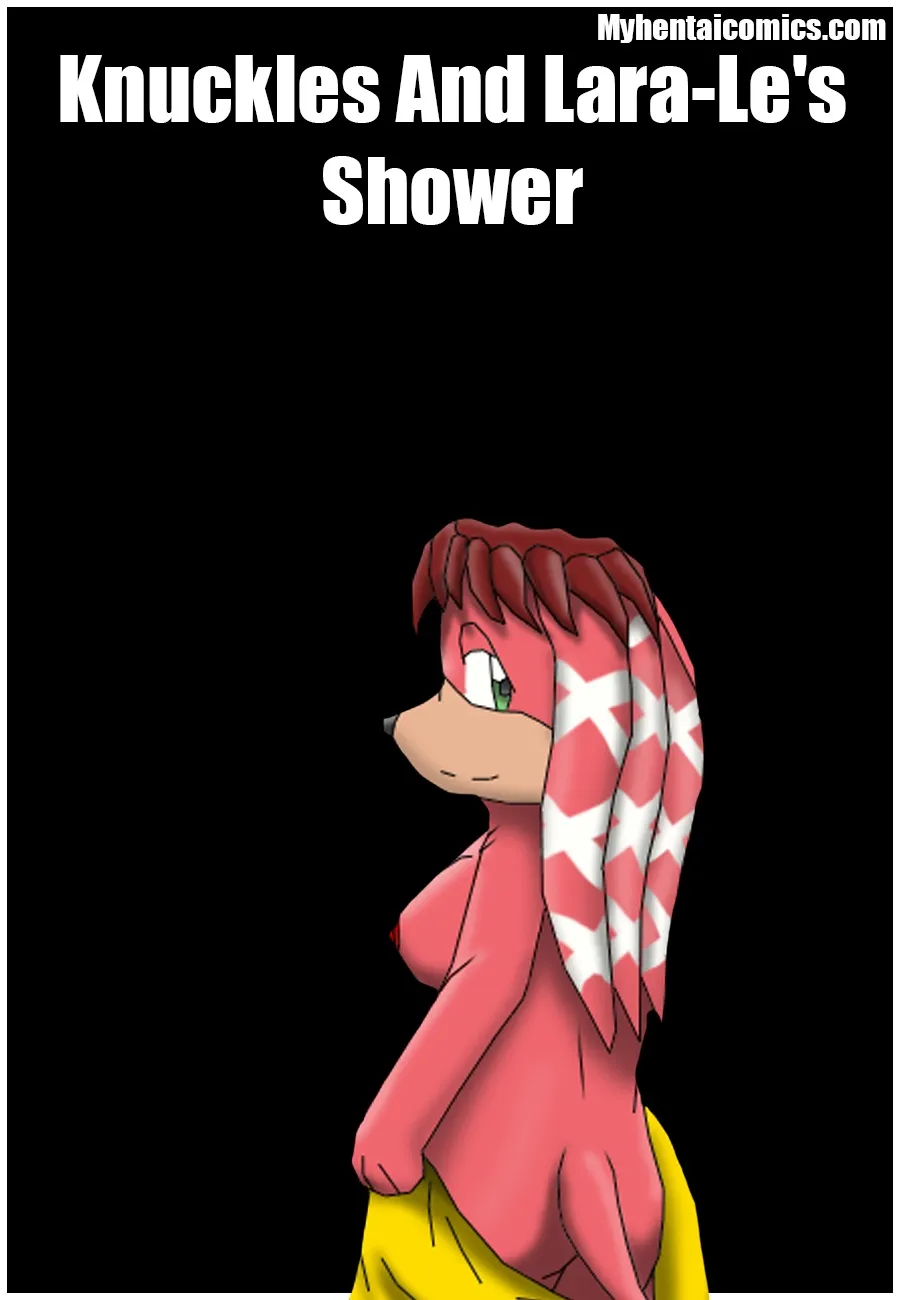 Knuckles And Lara-Le's Shower porno comics