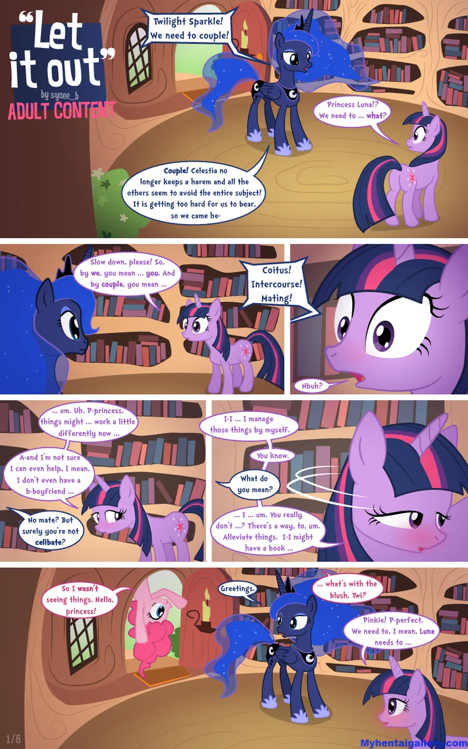 Let It Out porno comics
