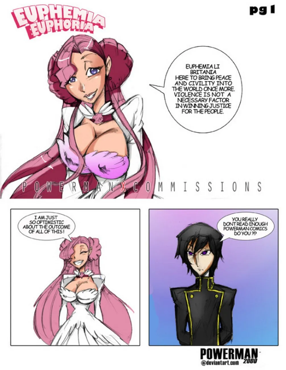 Euphemia Euphoria porno comics