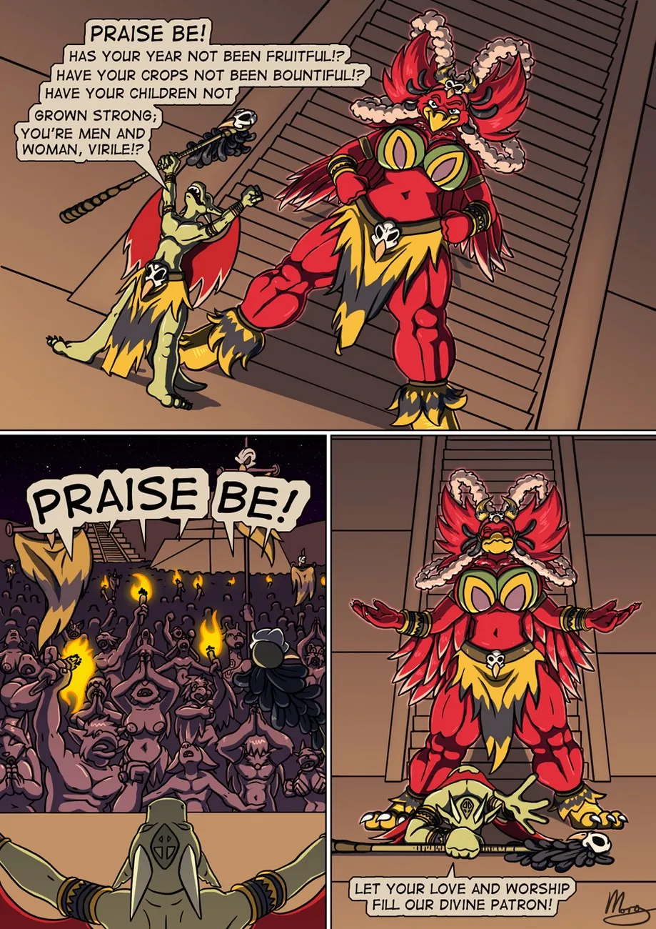 Praise Be! porno comics