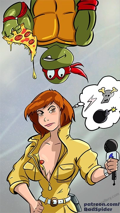 April's Pizza Delivery porno comics