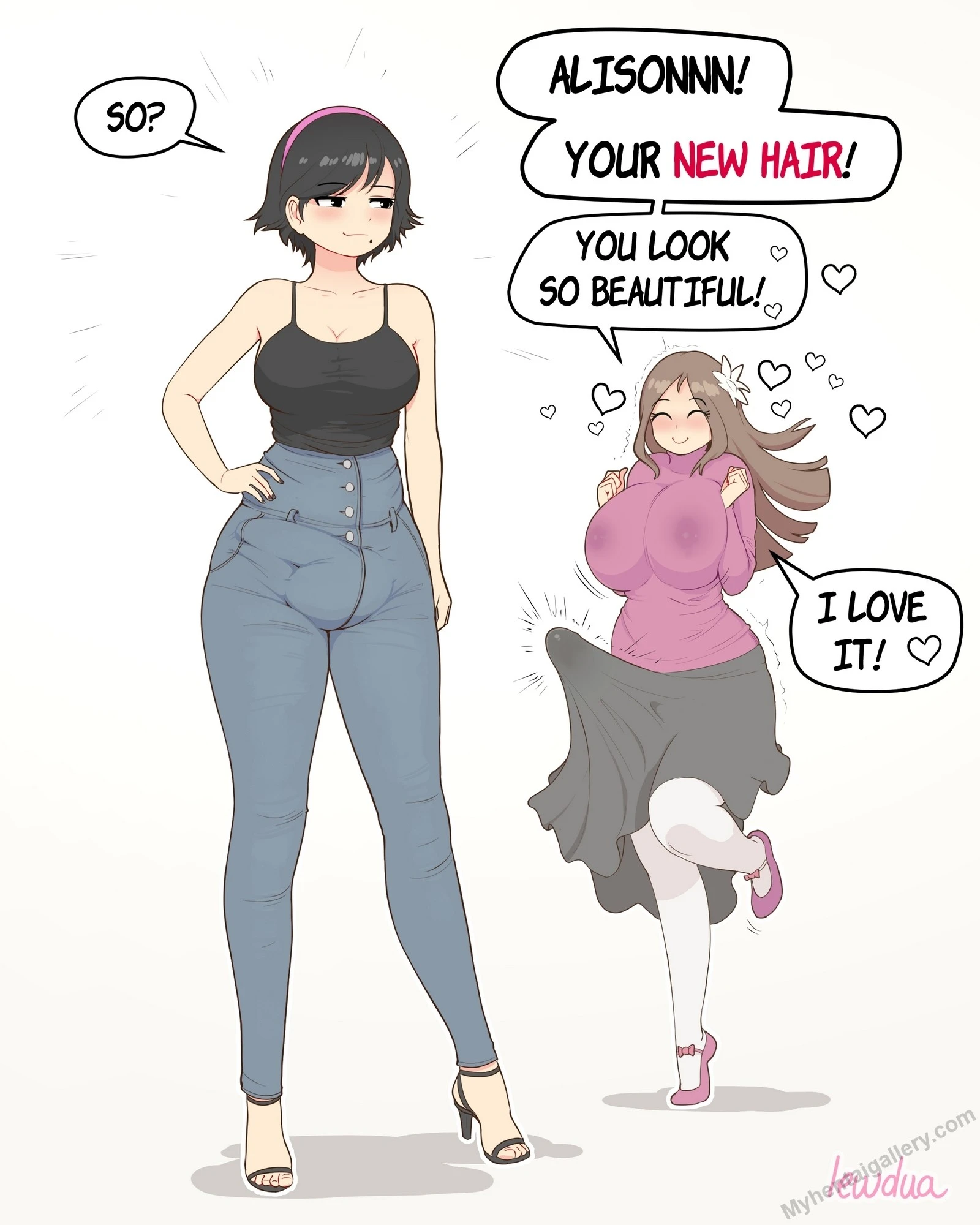 Lewdies 61 - Another Shopping Day (Hairy Version) porno comics