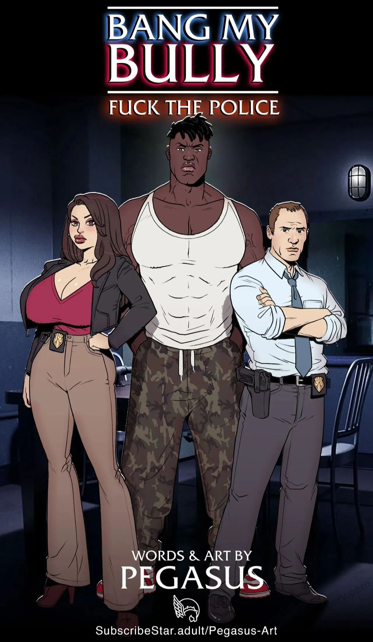 Bang My Bully - Fuck The Police porno comics Cover