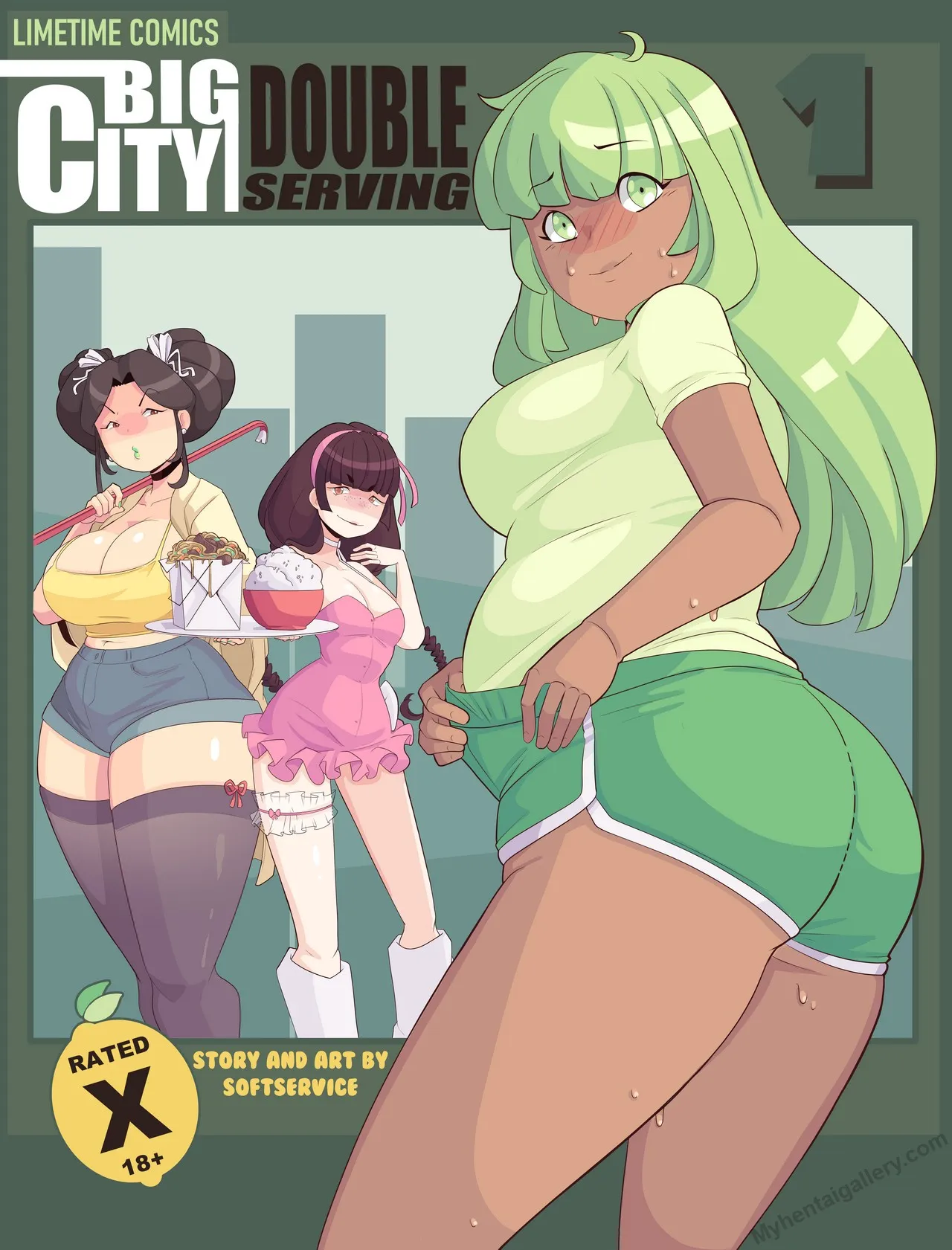Big City, Double Servings porno comics Cover
