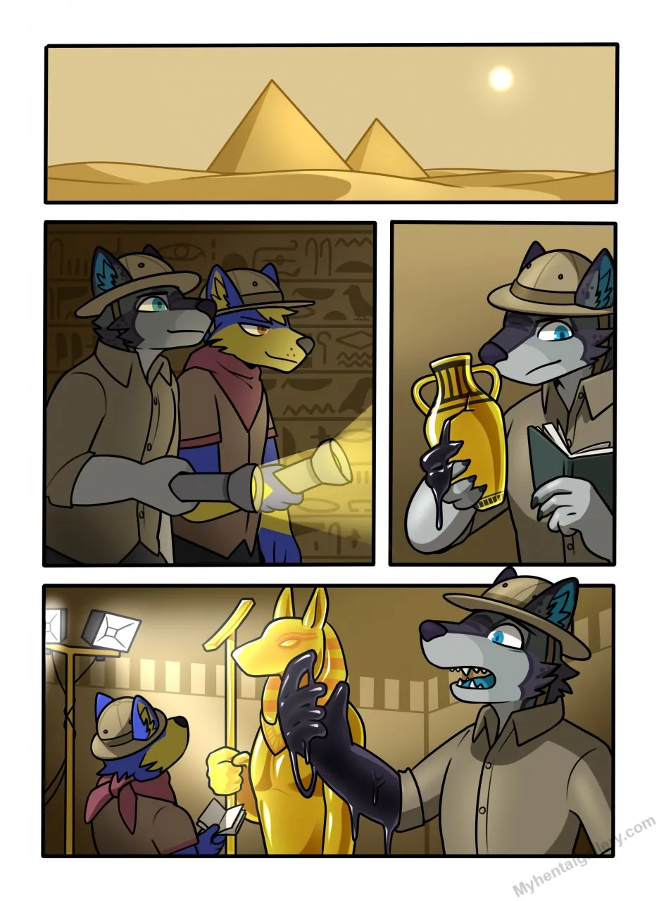 Archeologists porno comics