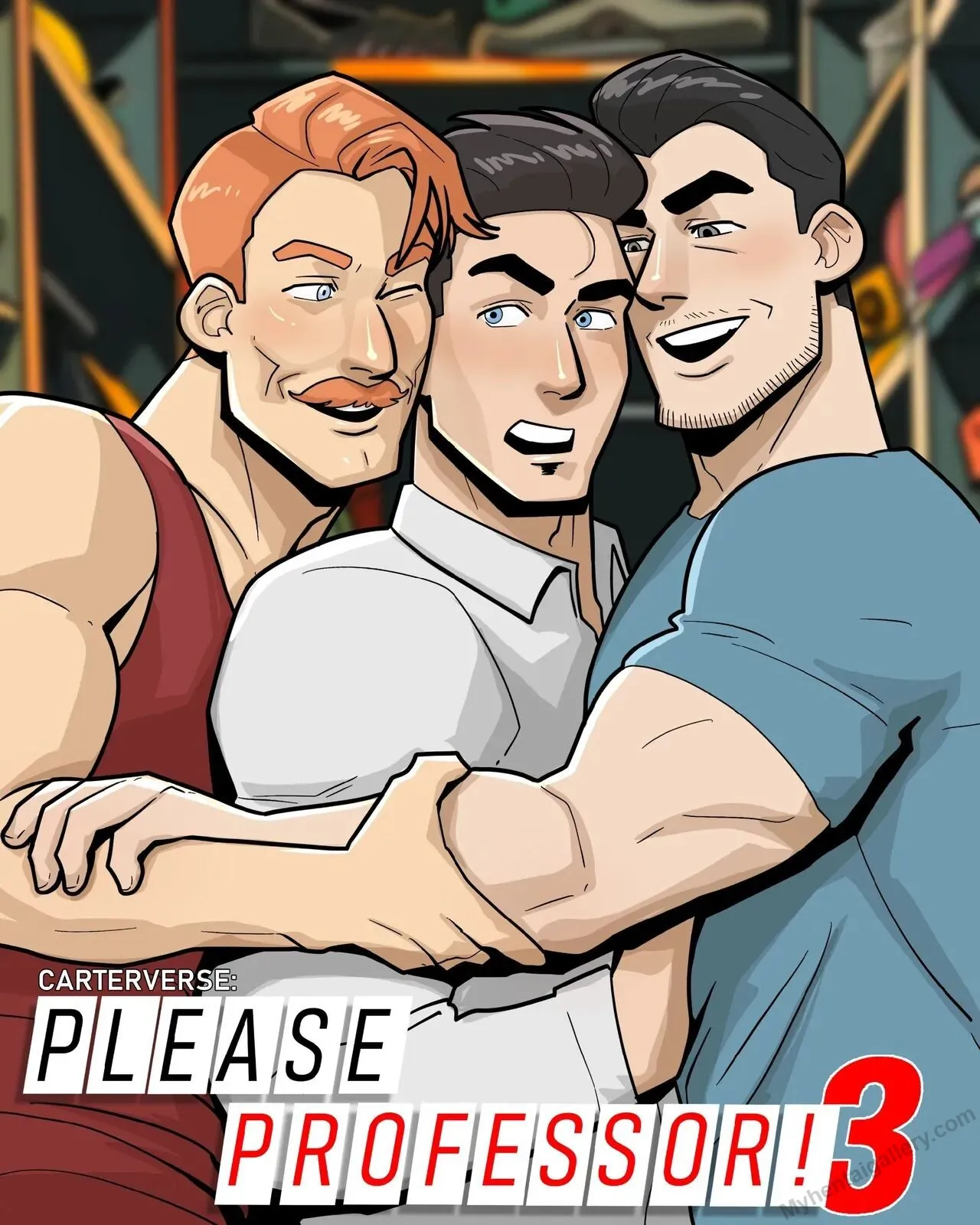 Carterverse 11 - Please Professor! 3 porno comics Cover