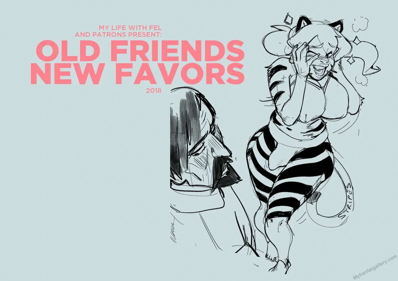 Old Friends New Favors porno comics Cover