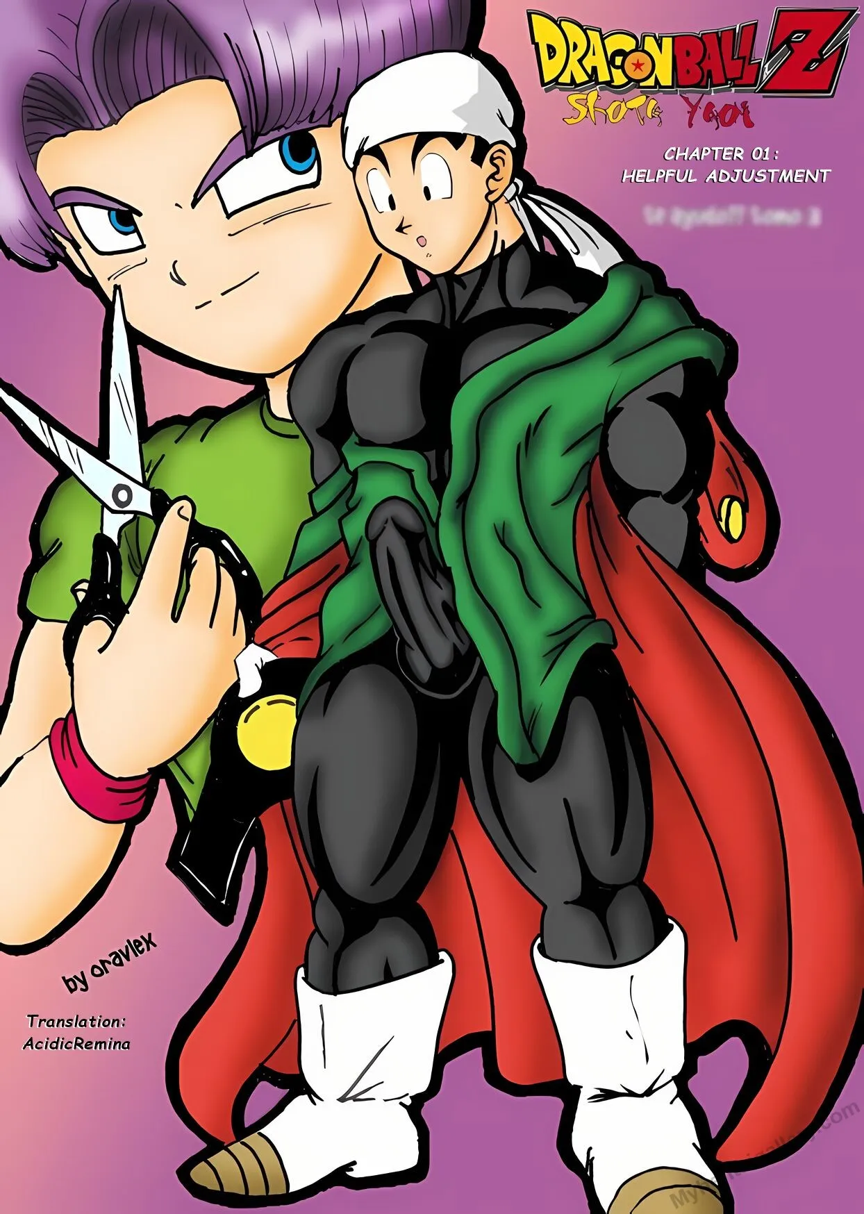 Dragon Yaoi Z 1 - Helpful Adjustment porno comics