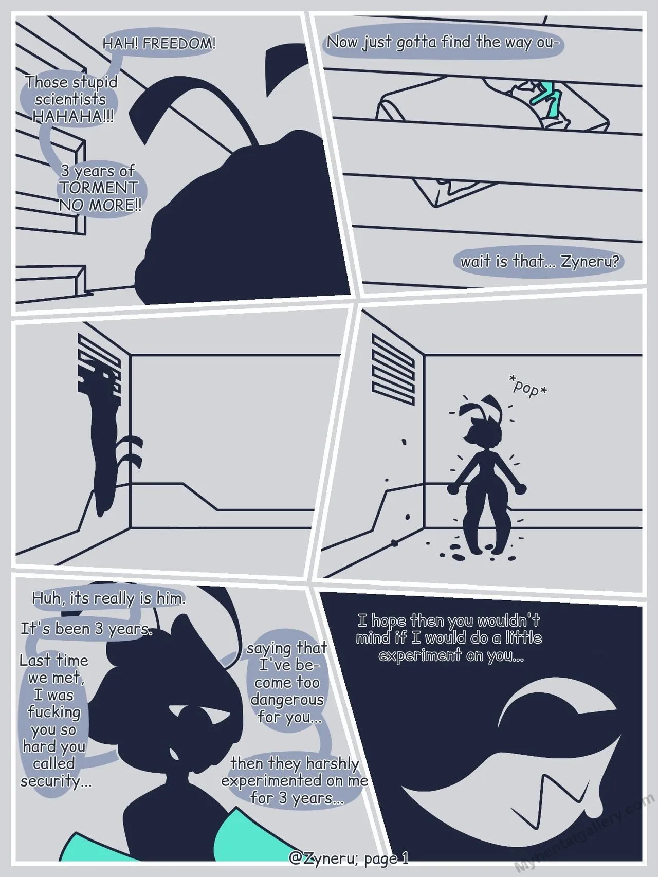 I-629 Escape porno comics