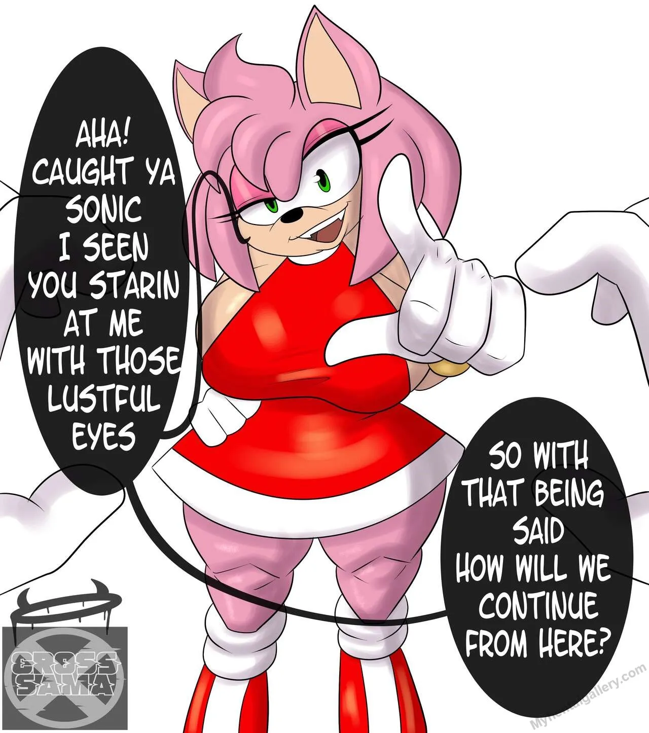Sonic Got Caught porno comics