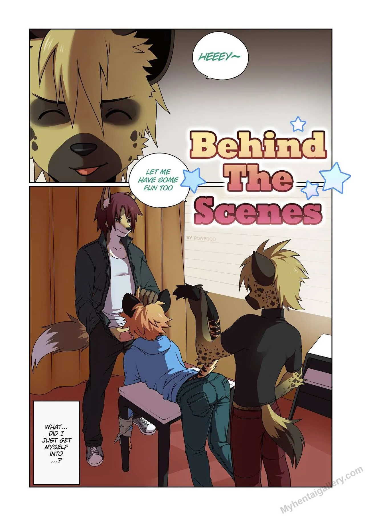 Behind The Scenes! porno comics