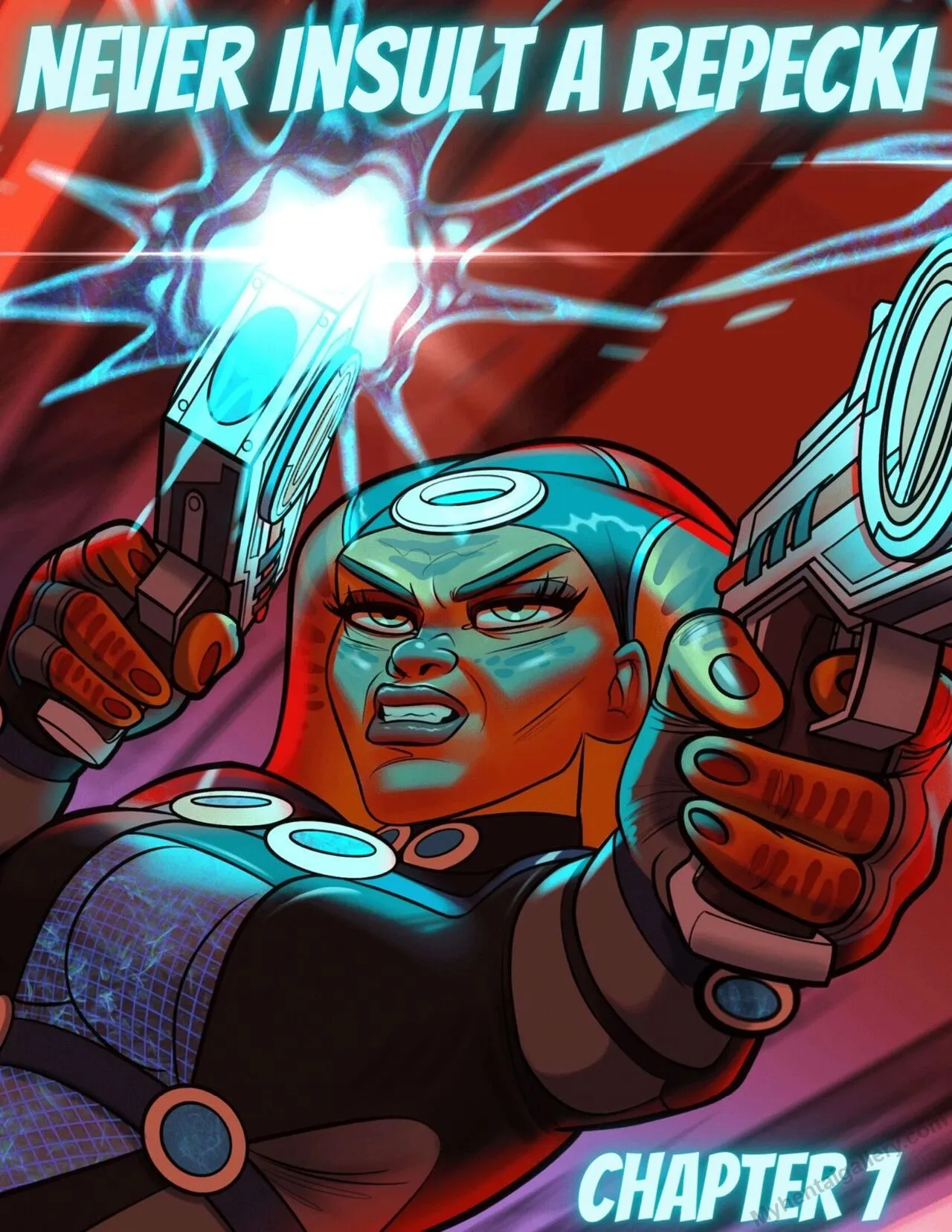 Never Insult A Repecki 7 porno comics Cover