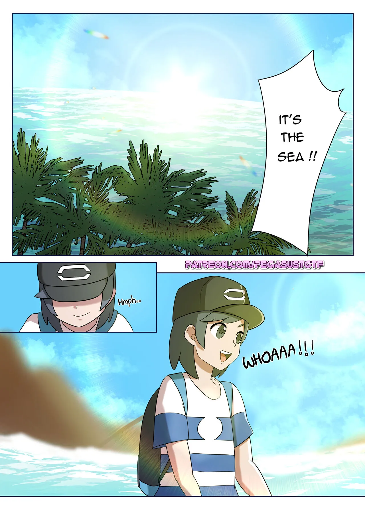 Pokemon Sightseer porno comics Cover