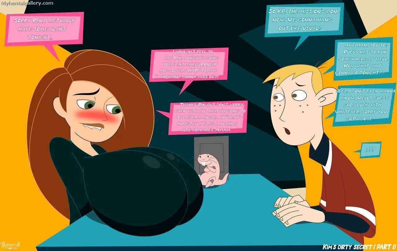 Kim's Dirty Secret 1 porno comics