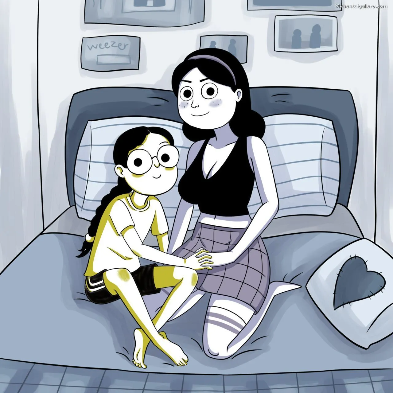 Anya x Vera porno comics Cover