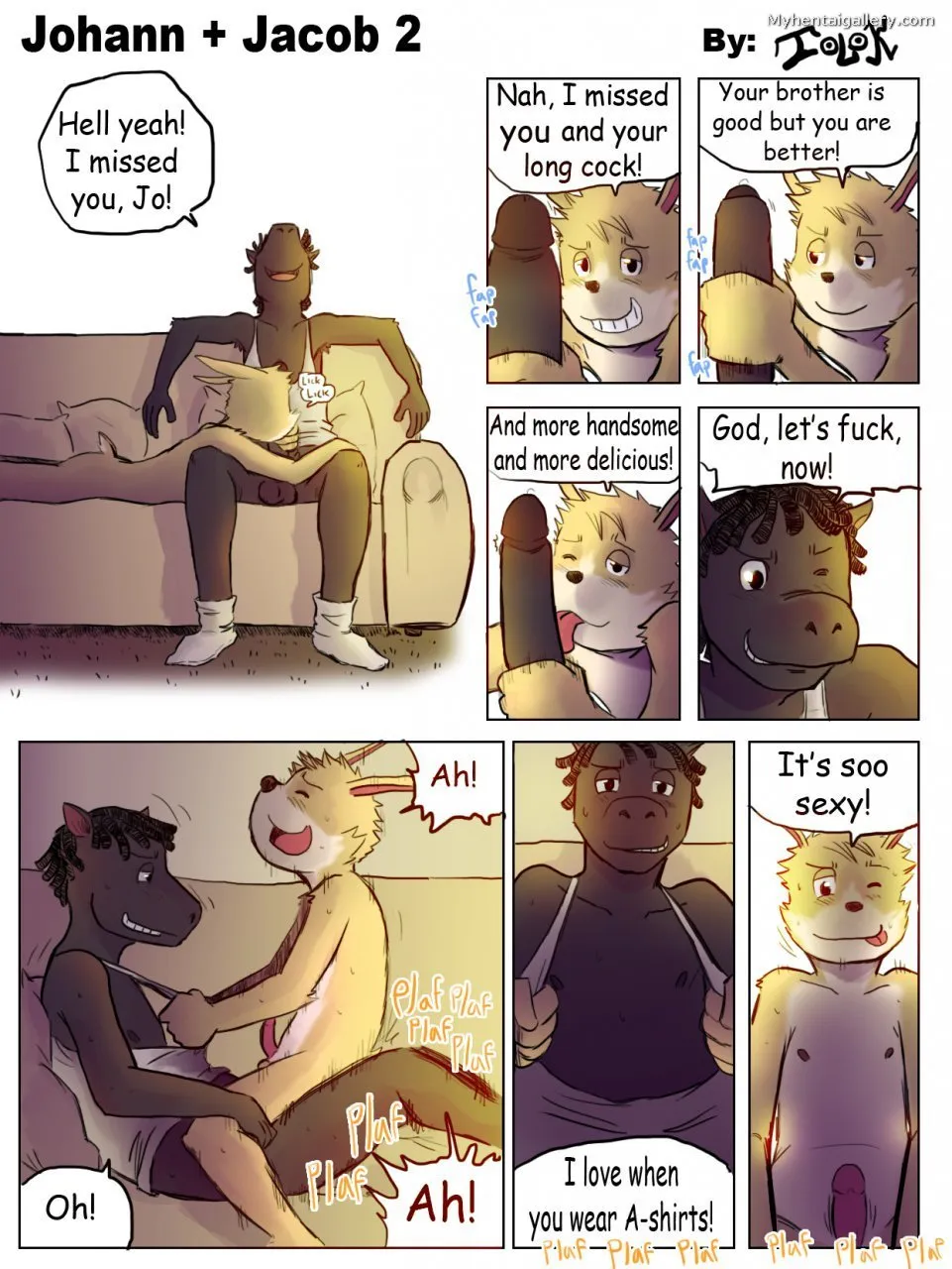 Johann + Jacob 2 porno comics Cover