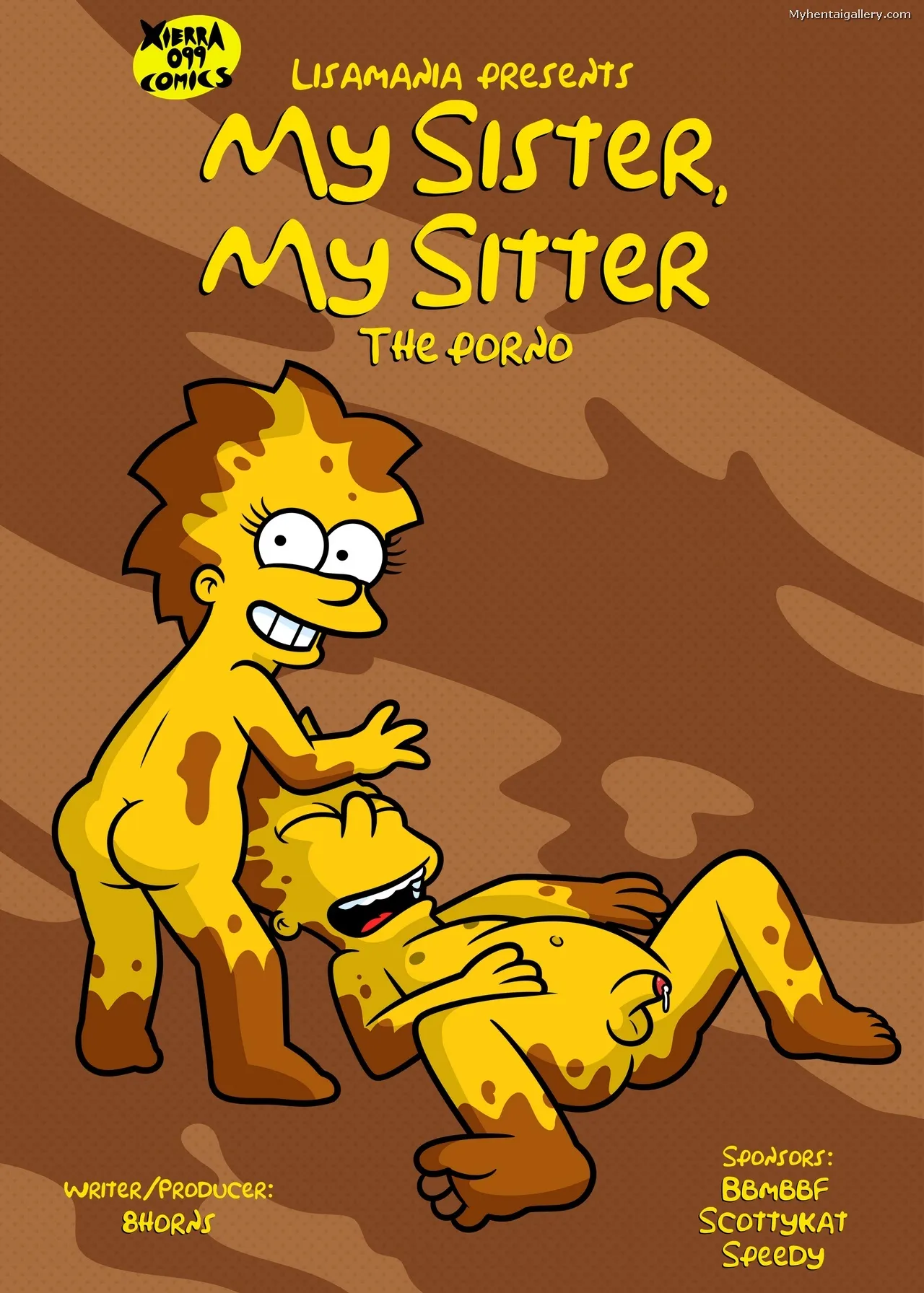 My Sister, My Sitter - The porno porno comics Cover