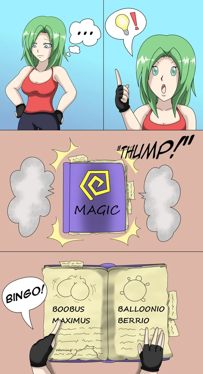 BEauty Magic porno comics