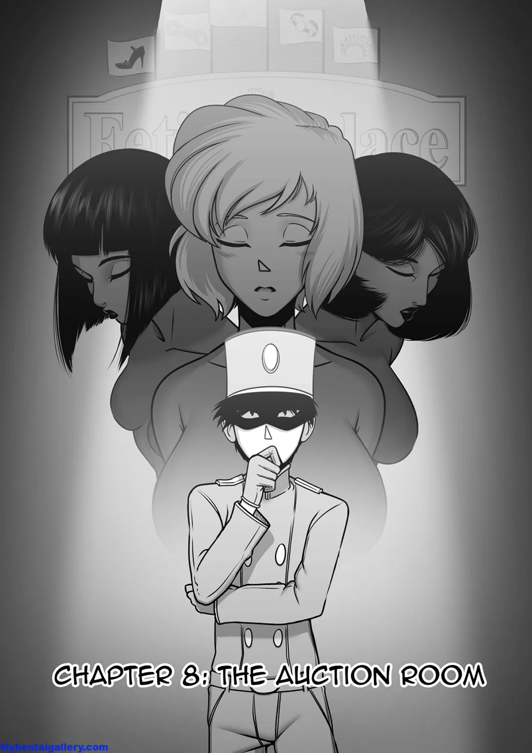 The Fetish Palace 8 - The Auction Room porno comics