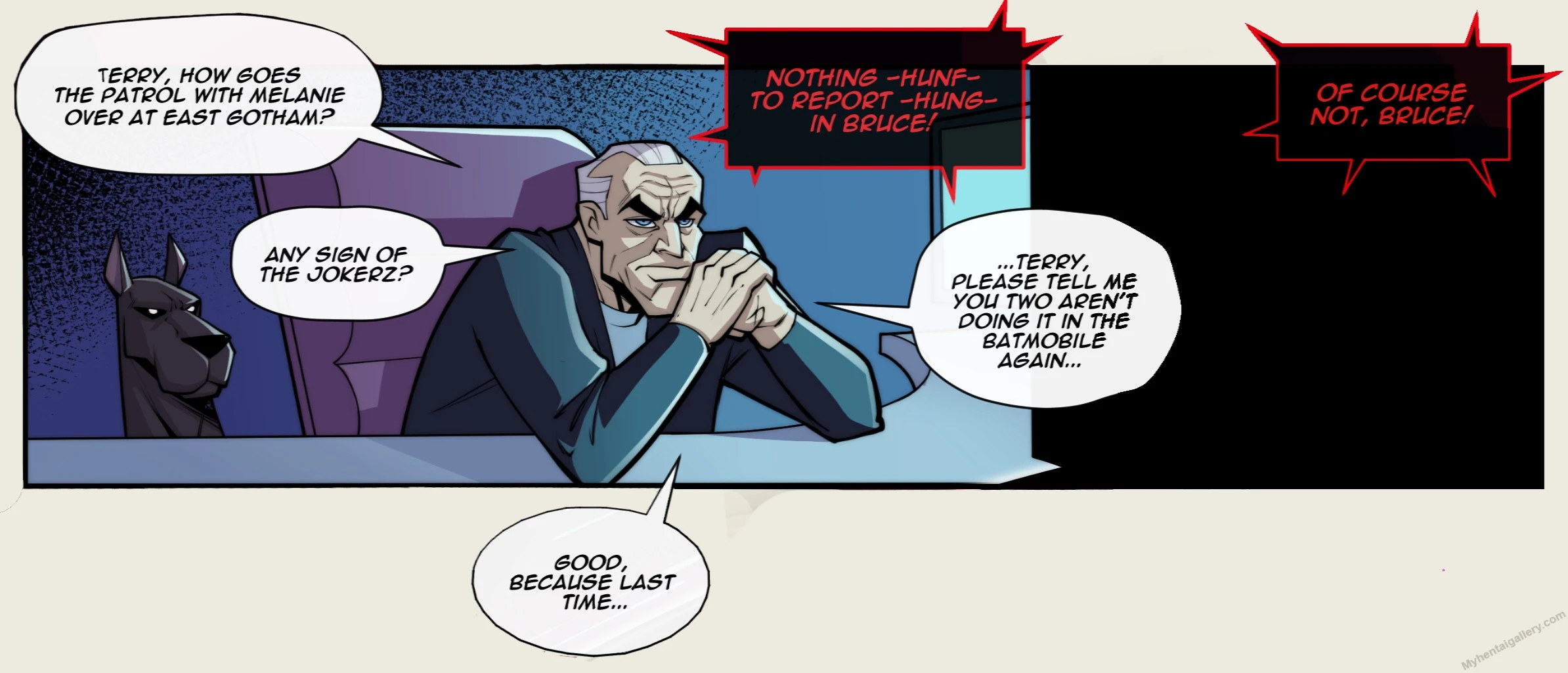 Neo Gotham Patrol porno comics