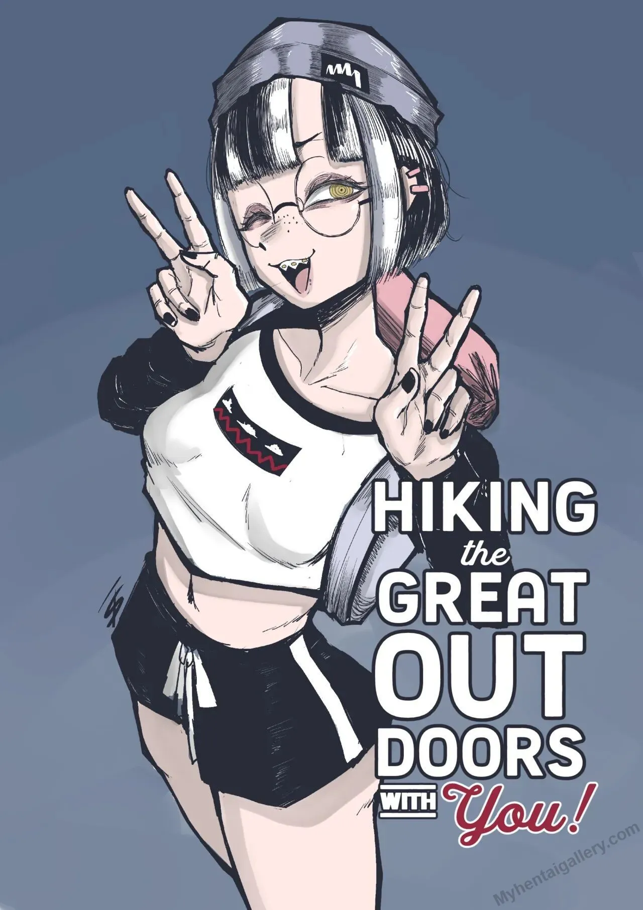 Hiking The Great Outdoors With You! porno comics Cover