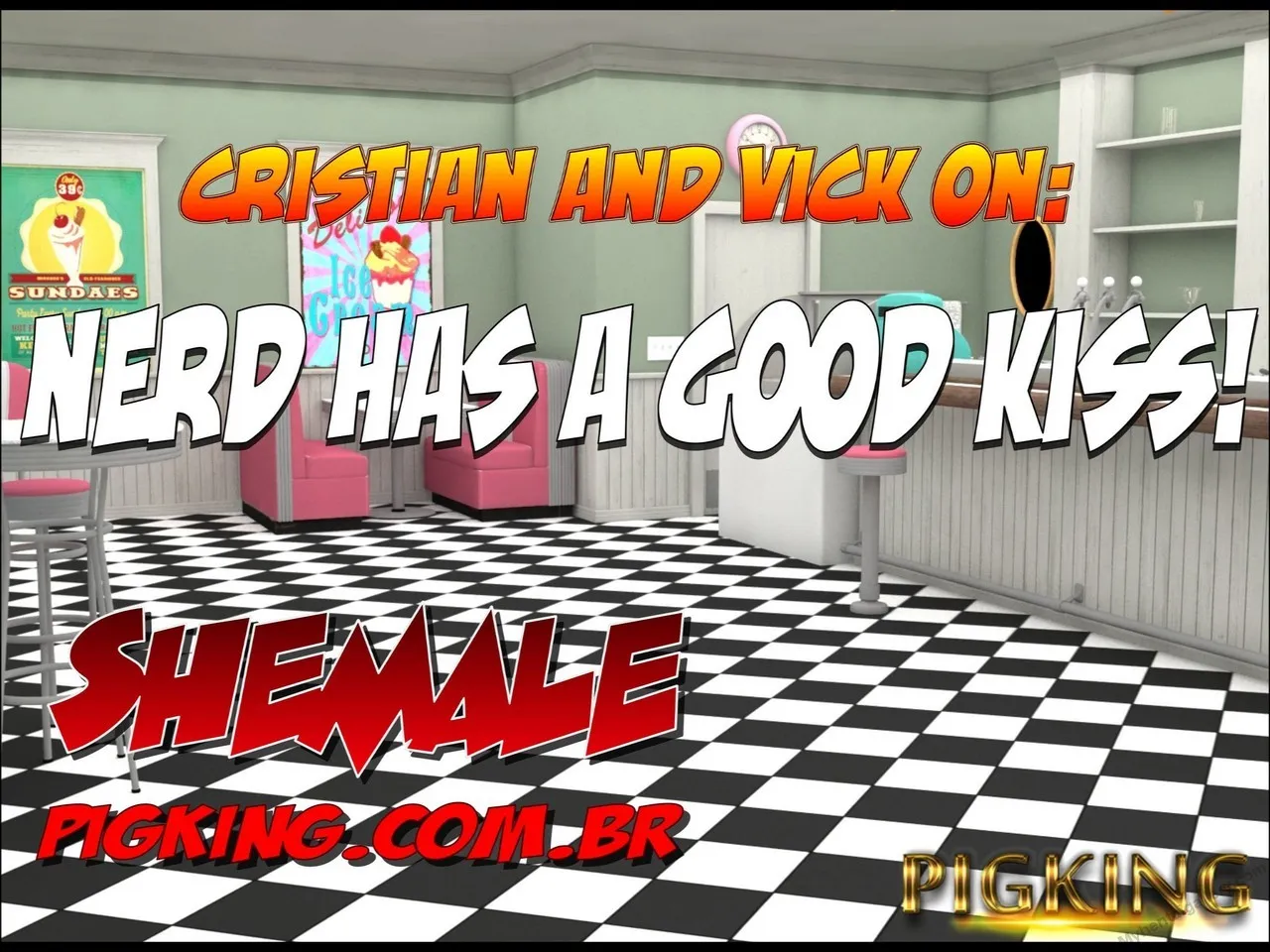 Nerd Has A Good Kiss 1 porno comics Cover
