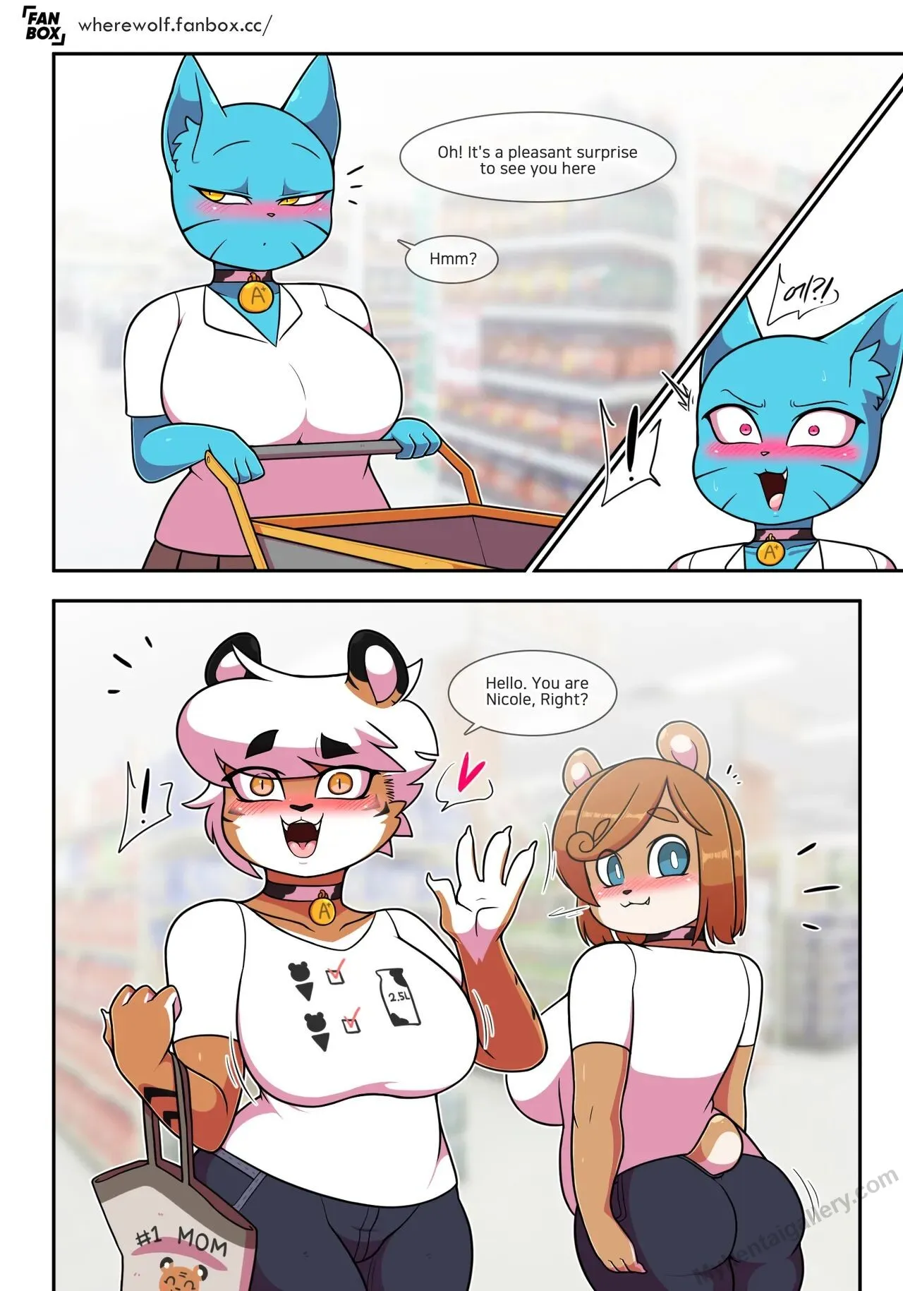 Lusty World Of Nicole 11 - Nursing Room porno comics