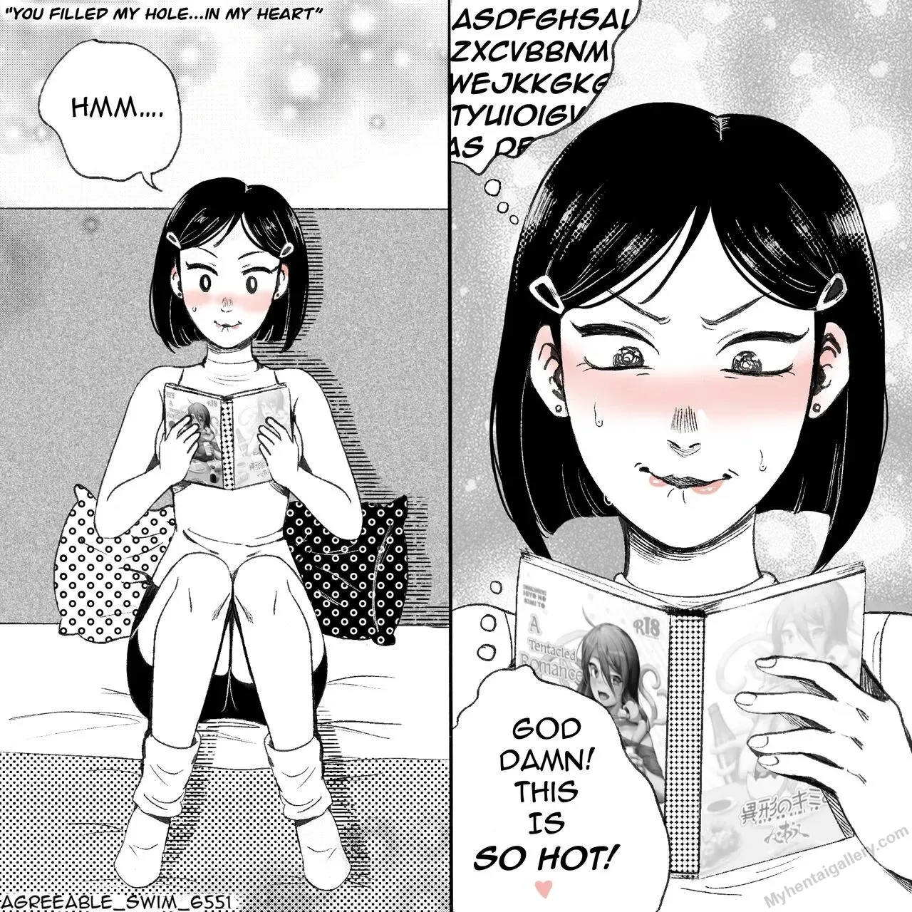You Filled My Hole... In My Heart porno comics Cover