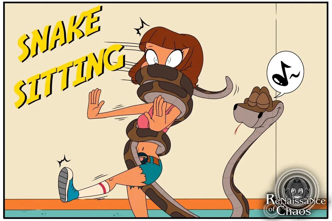 Snake Sitting porno comics