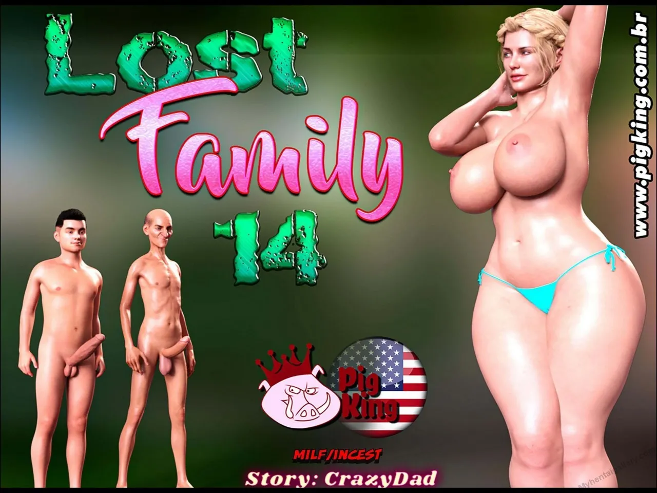 Lost Family 14 porno comics Cover