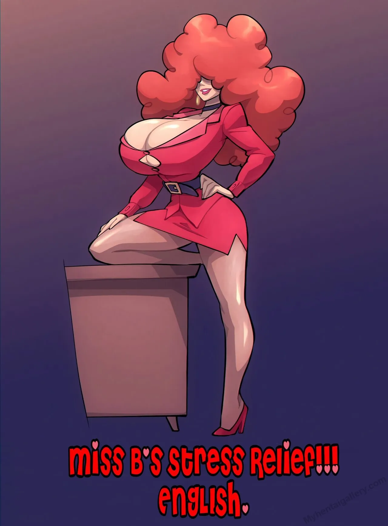 Miss B's Stress Relief!!! porno comics