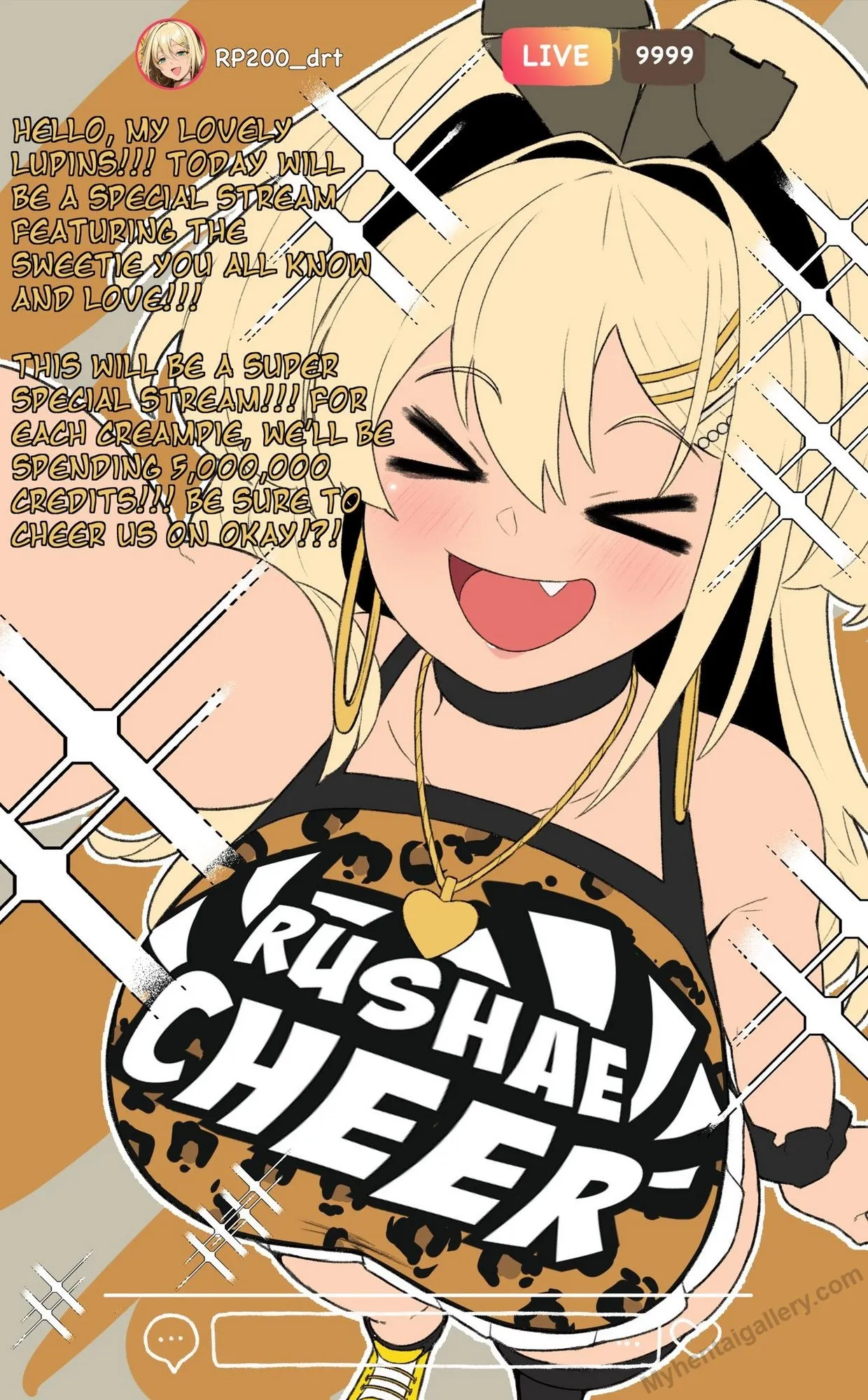 Cheer Them On!.. And Wish Them Luck porno comics