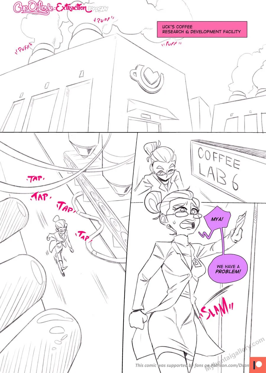 Cup O' Love - Extraction porno comics Cover