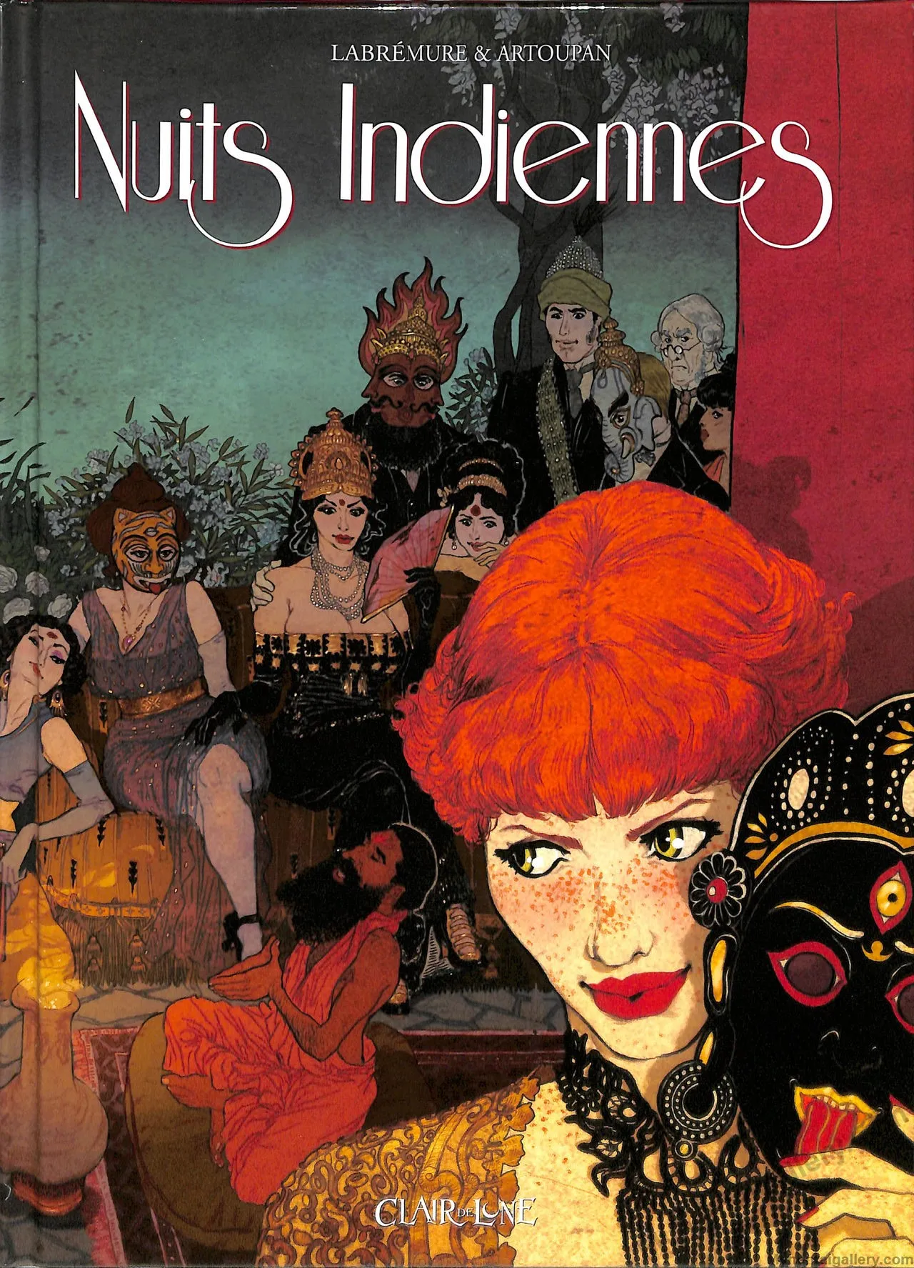 Nuits Indiennes porno comics Cover