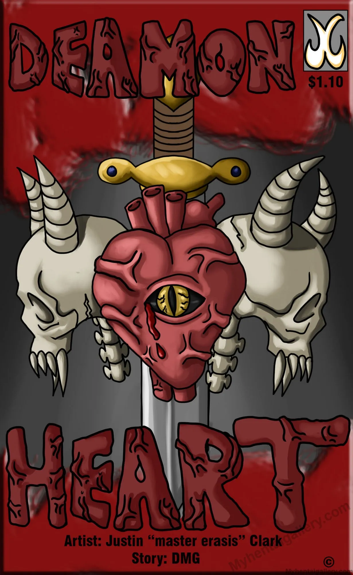Deamon Heart porno comics Cover