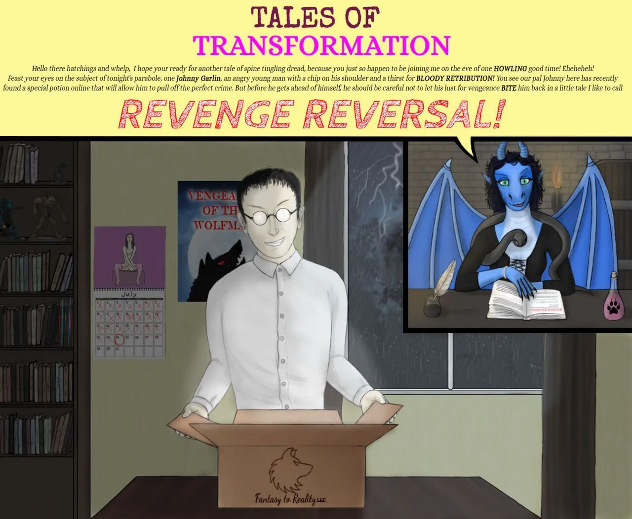 Revenge Reversal porno comics Cover