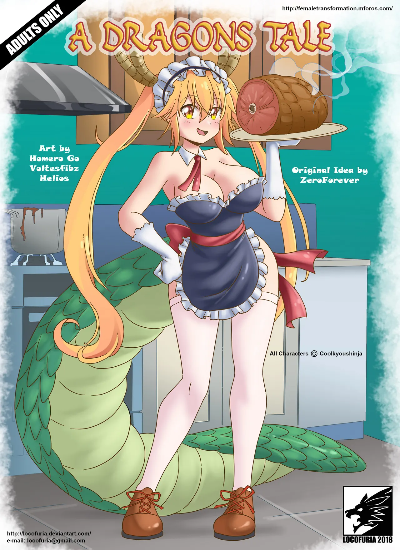 A Dragon's Tale porno comics
