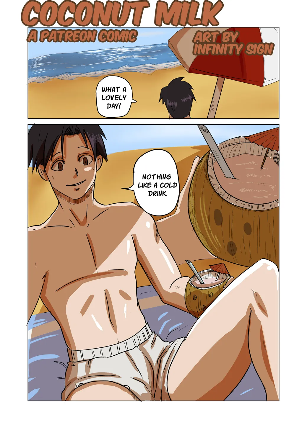Coconut Milk porno comics Cover