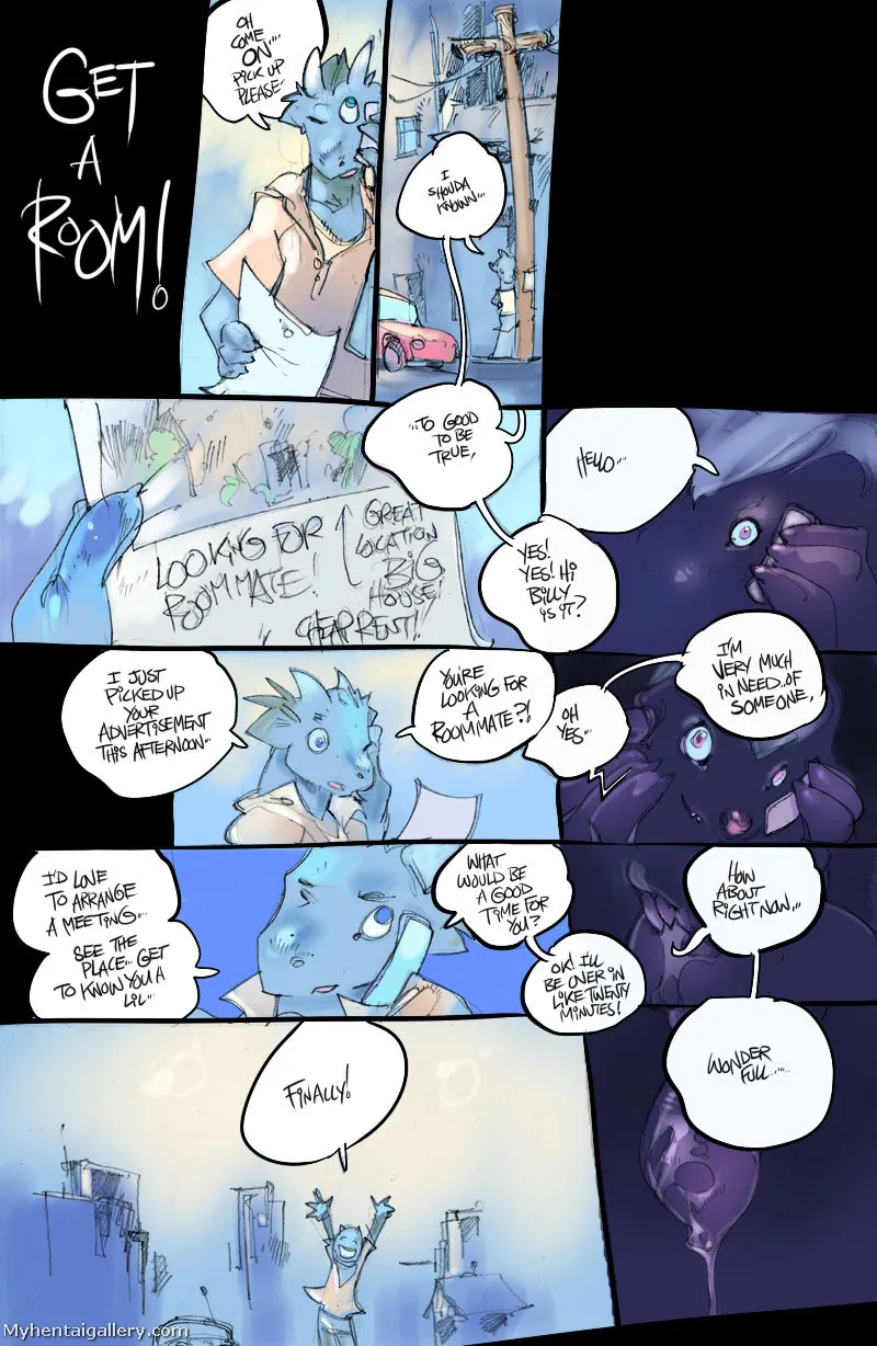 Get A Room! porno comics Cover