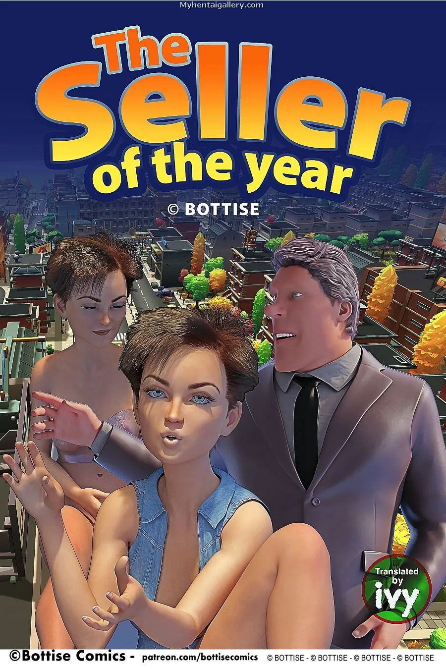 The Seller Of The Year porno comics Cover