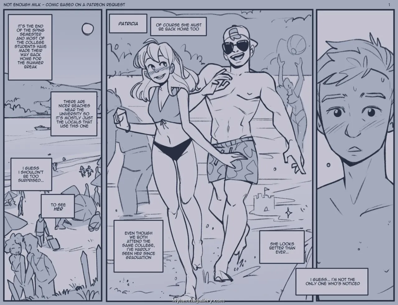 Beach Relief porno comics