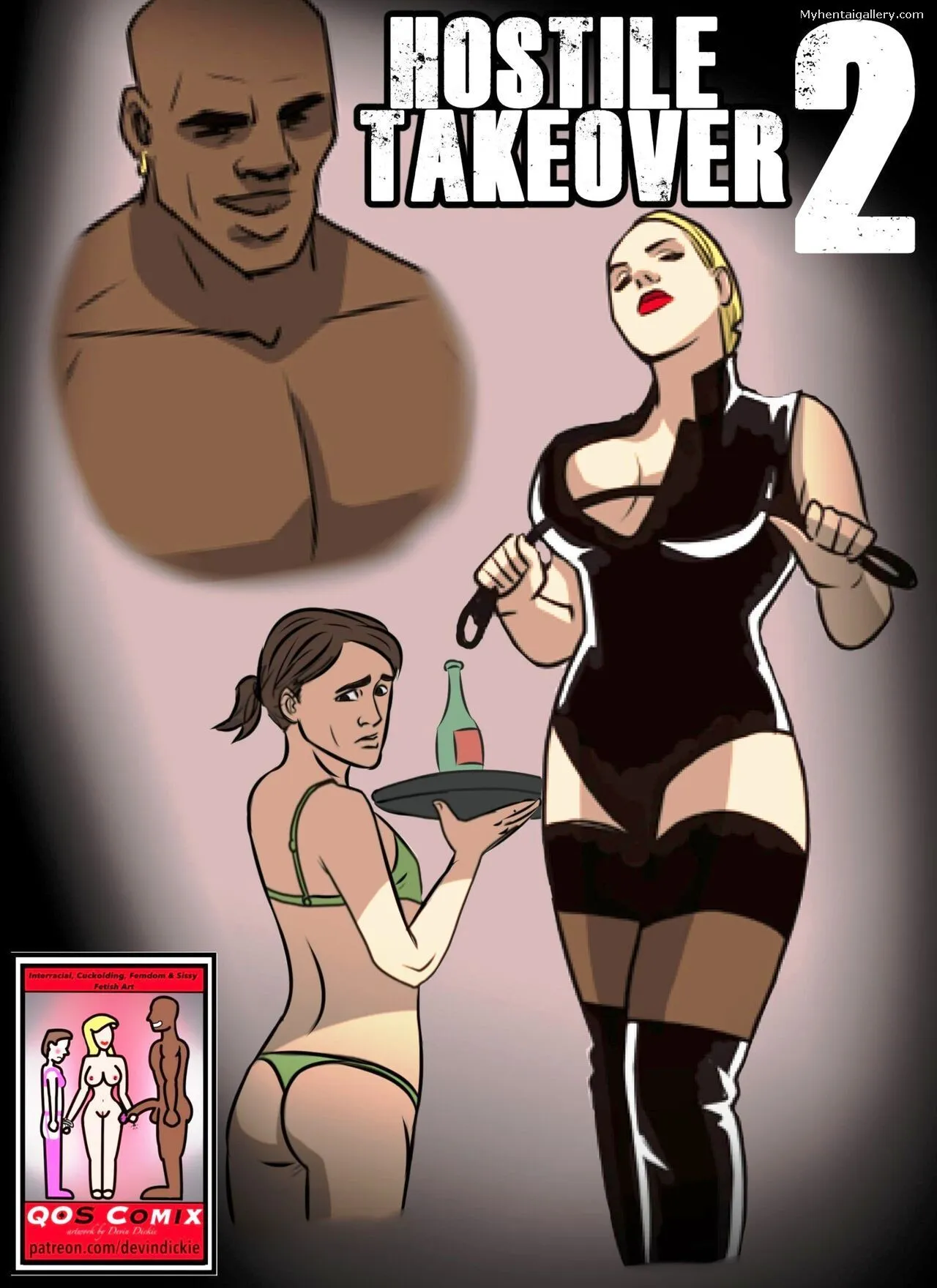 Hostile Takeover 2 porno comics Cover