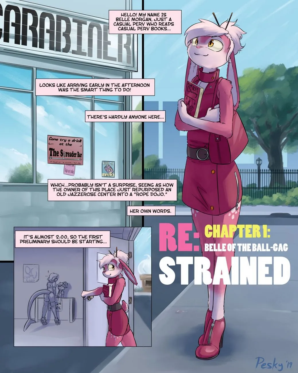 RE-Strained 1 - Belle Of The Ball-Gag porno comics