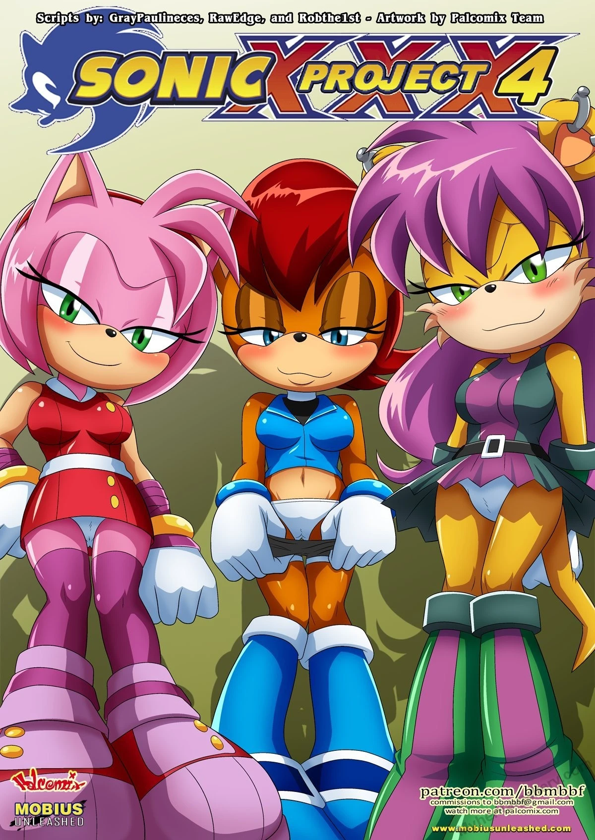 Sonic Project XXX 4 porno comics