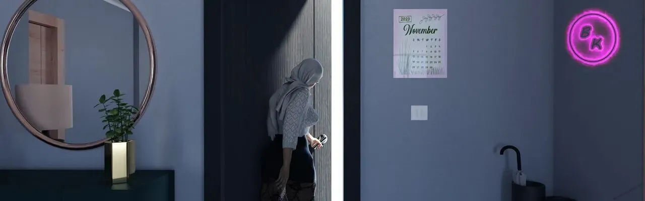 Aisha's No Nut November 2023 porno comics Cover