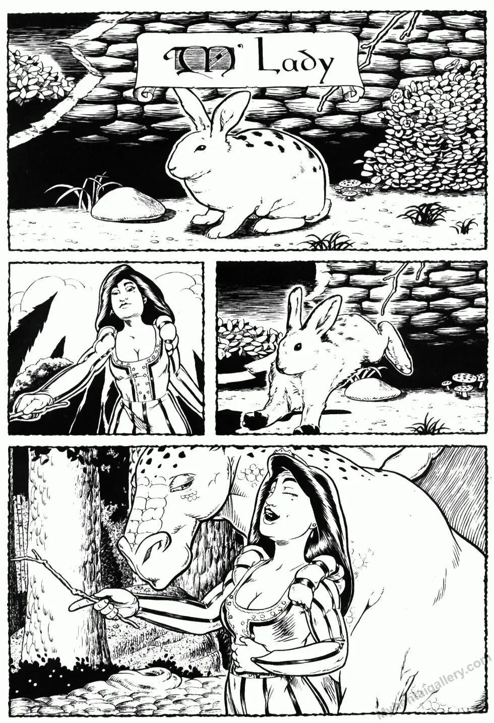 M'Lady 1 porno comics Cover